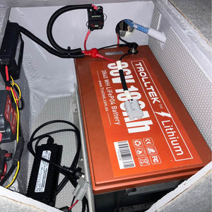 Trolltek™ 36V LiFePO4 Lithium Battery with Bluetooth app