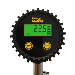 Sherpa 4x4 Digital Tyre Deflator & Gauge Kit