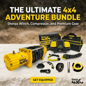 Sherpa 4x4 Ultimate Adventure Bundle - Winch, Compressor and Recovery Gear