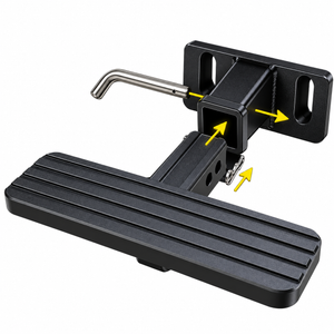 Sherpa 4x4 Alloy Recovery Hitch/Slider/Step & Soft Shackle Bundle
