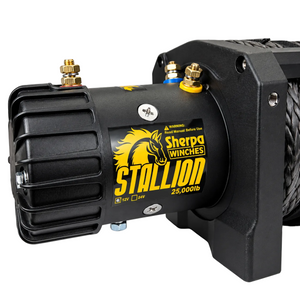 Sherpa 4x4 Black Edition 'Stallion' 25,000Lb Winch