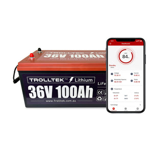 Trolltek™ 36V LiFePO4 Lithium Battery AC Bundle