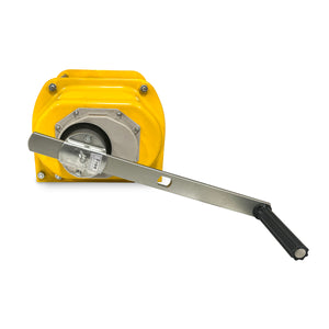 braked manual heavy duty winch