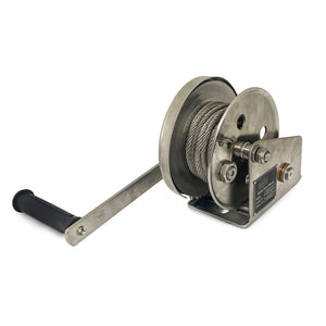 stainless steel manual hand winch