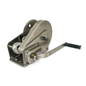 mechanical hand winch stainless steel marine