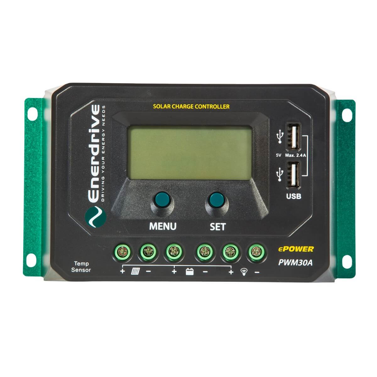 Enerdrive PWM 30A Solar Charge Controller - 12/24V