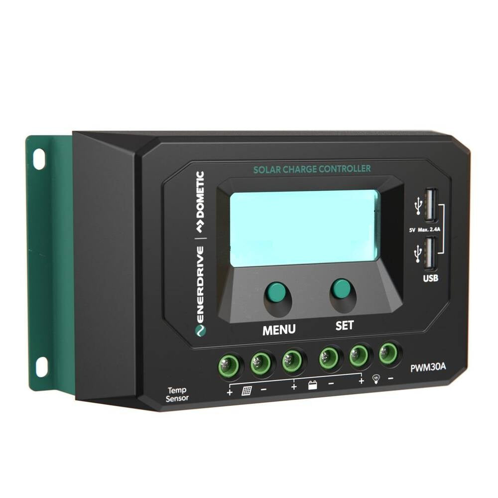 Enerdrive PWM 30A Solar Charge Controller - 12/24V