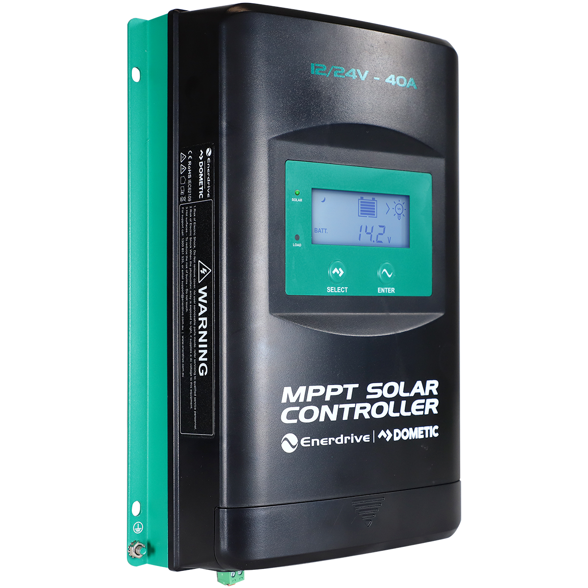 Enerdrive MPPT Solar Controller w/Display - 12/24V