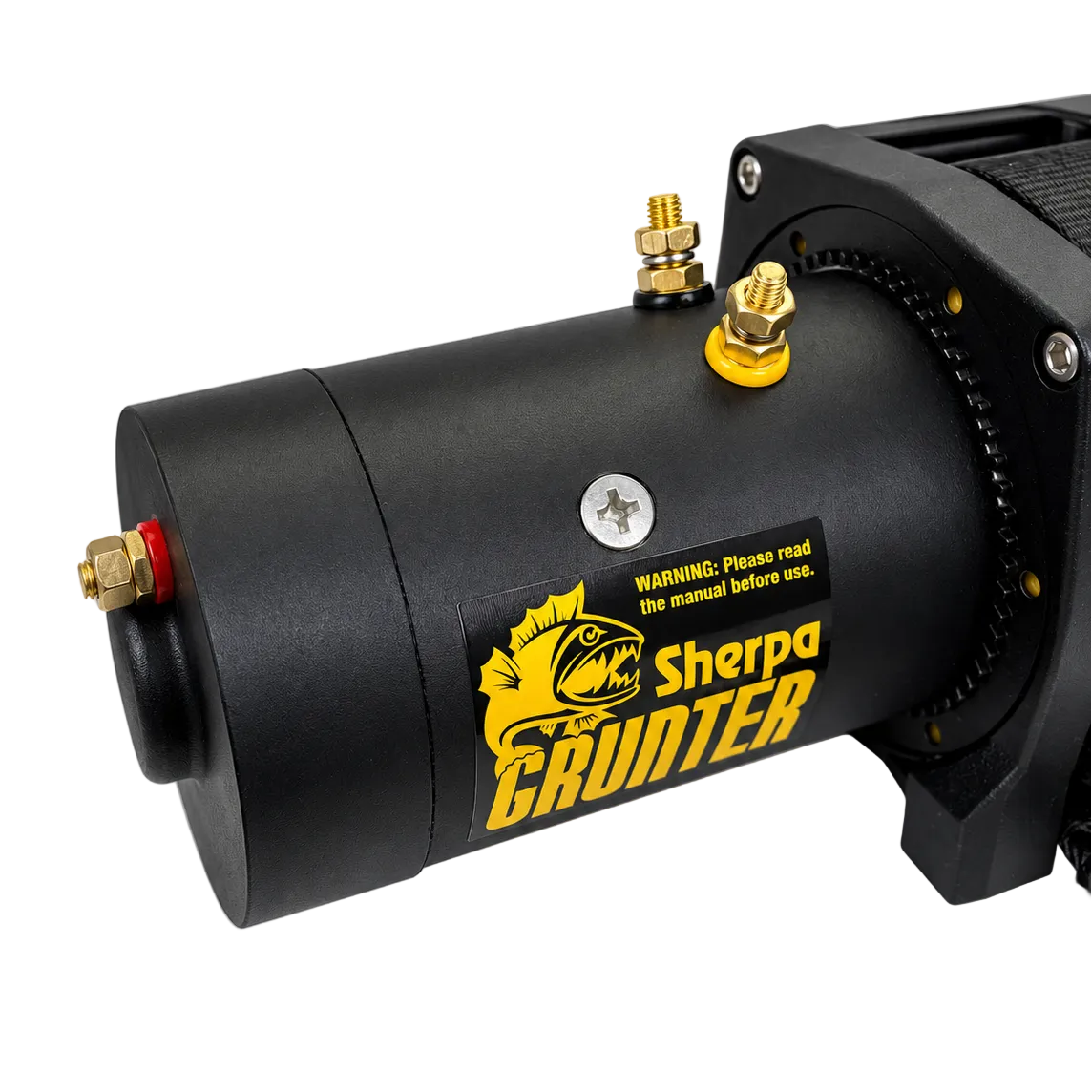 Sherpa 4x4 Black Edition 'Grunter' Electric Boat Trailer Winch