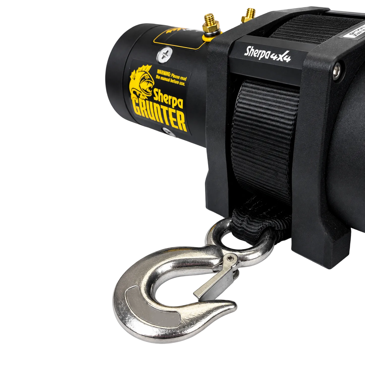 Sherpa 4x4 Black Edition 'Grunter' Electric Boat Trailer Winch