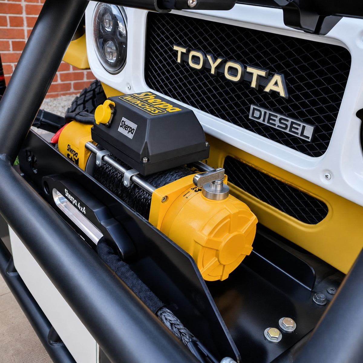 Sherpa 4x4 'The Mustang' - 9,500Lb Winch