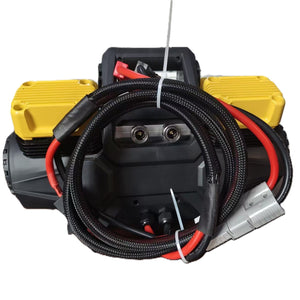 Sherpa 4x4 'BIG V4' Air Compressor (400 L/min) with Pre-set Pressure Control System - 12V & 24V