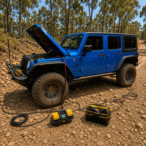 Sherpa 4x4 'BIG V4' Quad-Air Bundle – (400L/min) 4-Tyre Inflation System