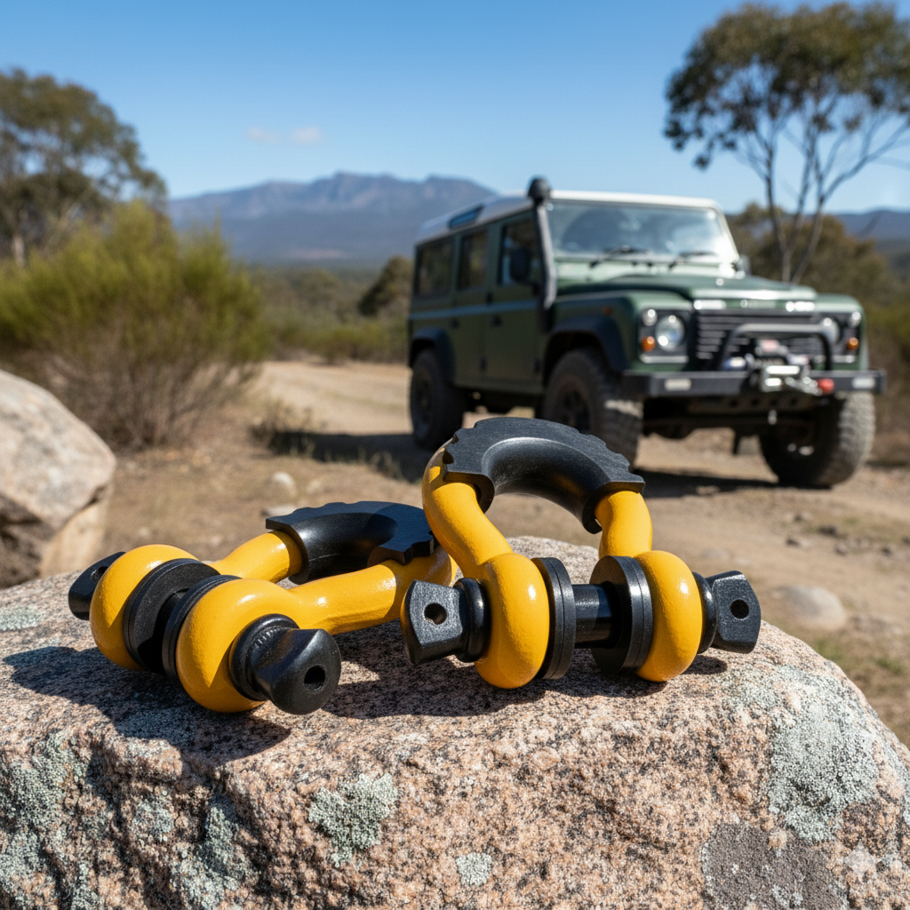 Sherpa recovery bow shackle