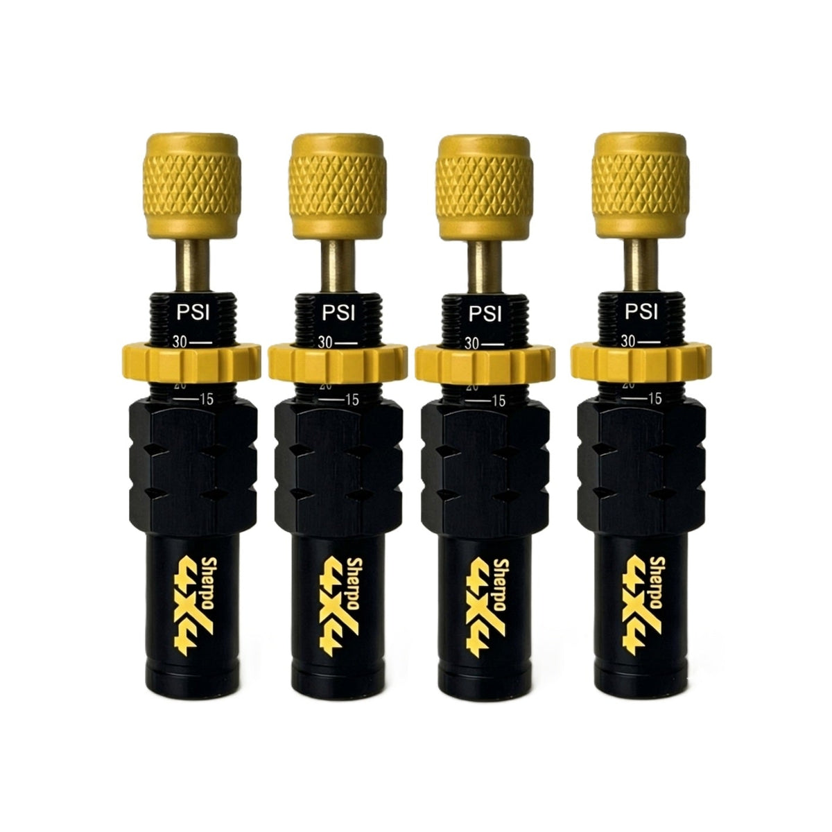 Sherpa 4x4 Tyre Deflators - 4pk