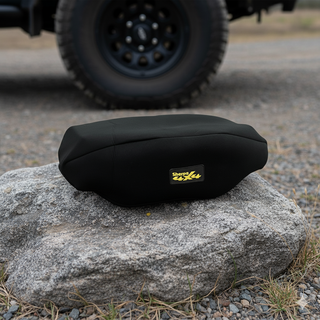 Winch Cover Neoprene for Sherpa Warn