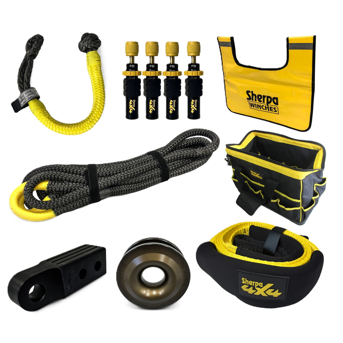 Sherpa 4x4 Ultimate Offroad 13,300kg Recovery Bundle