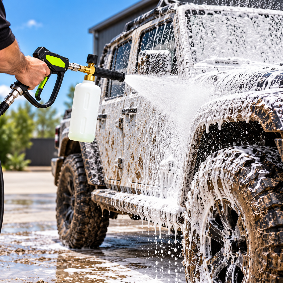 Sherpa 4x4 Pressure Washer Snow Foam Cannon – 1L, 4000 PSI