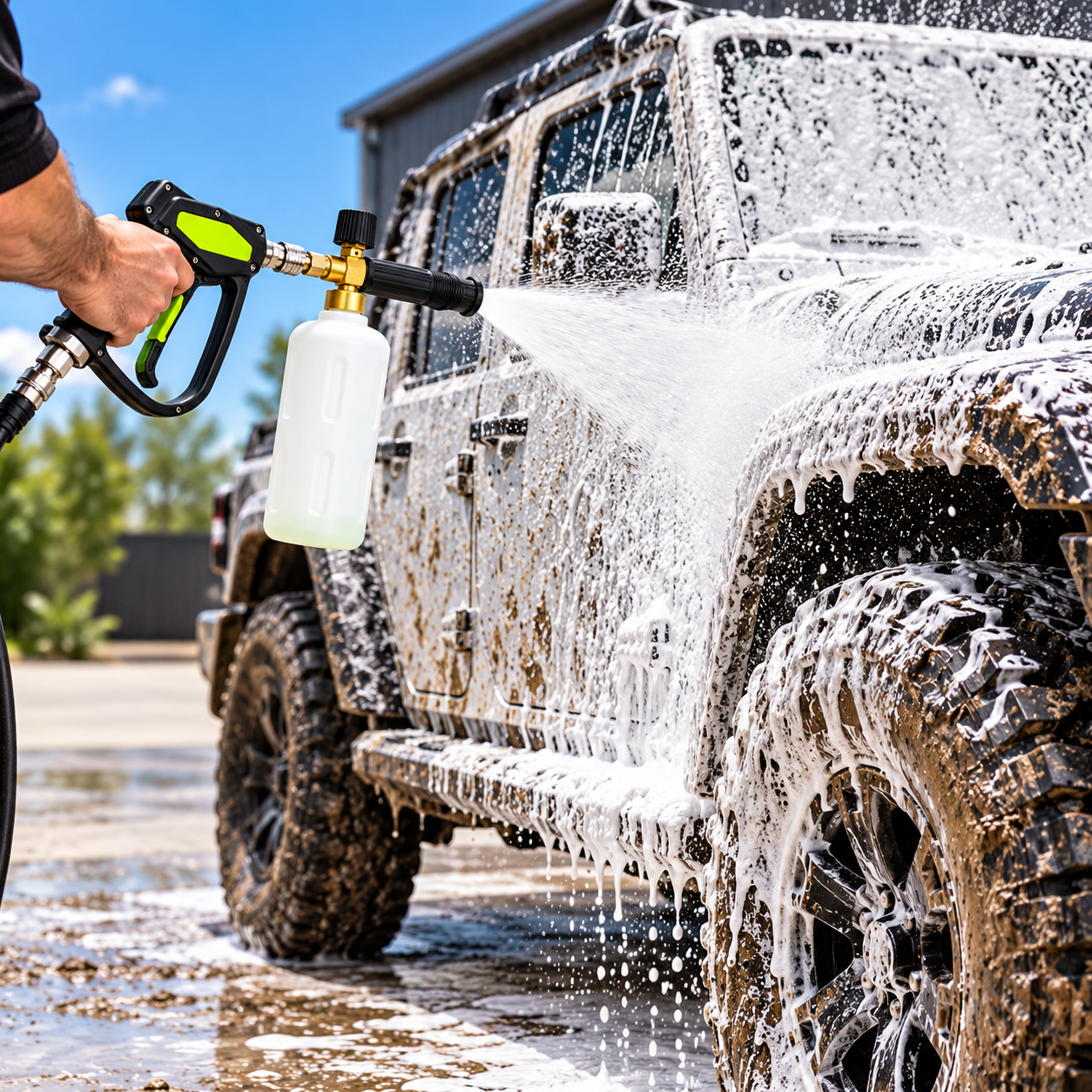 foam soap detergent kit for pressure washers