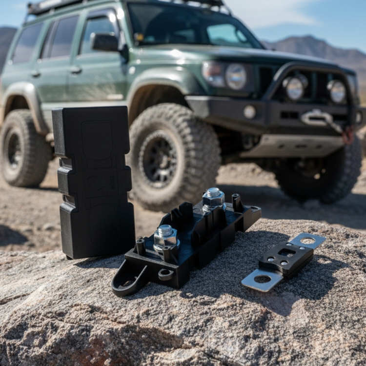 winch fuse and fuse holder 500A inline 4x4 electrical