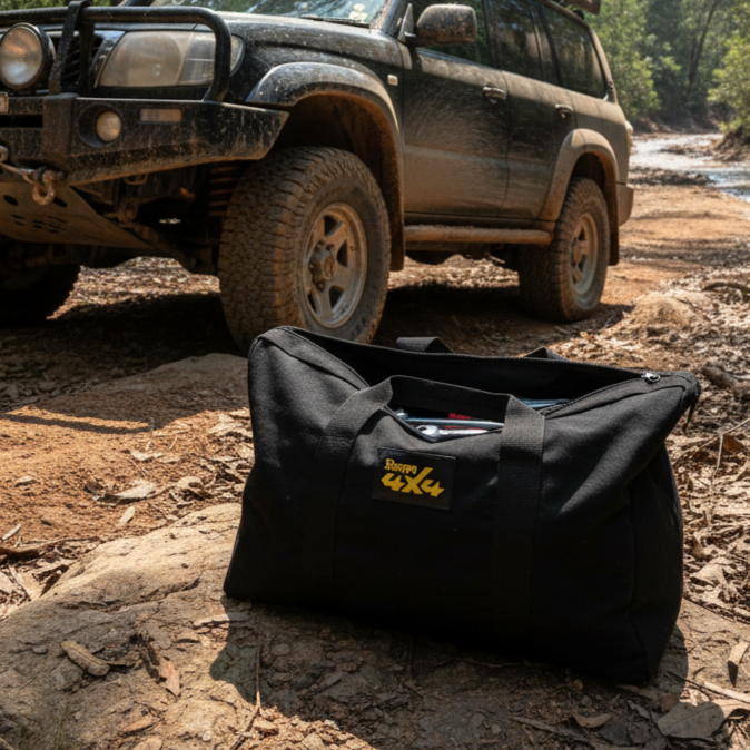 4x4 accessories bag for camping and offroad
