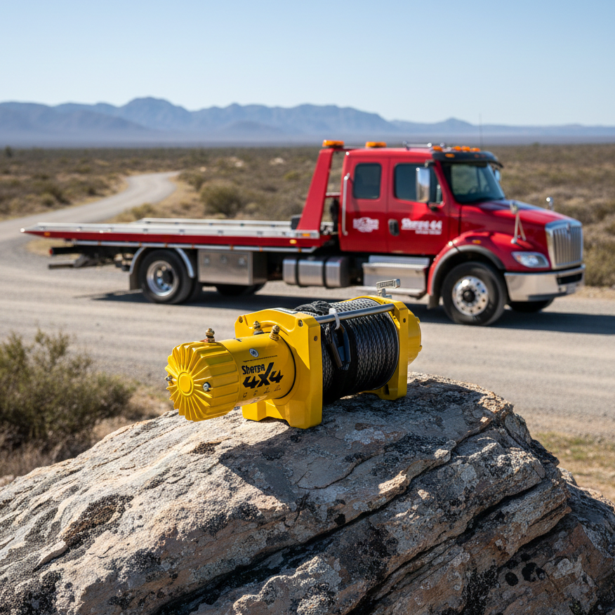 Sherpa 4x4 Tow Truck - 20,000Lb Winch
