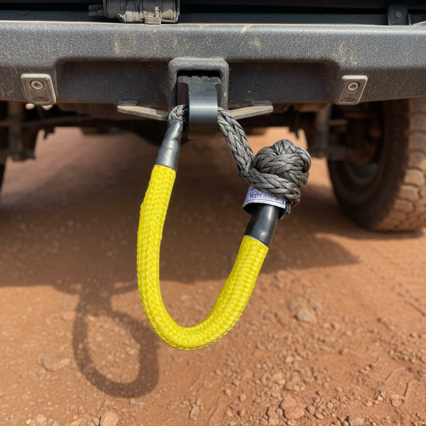 Sherpa 4x4 Recovery Hitch & Soft Shackle Bundle