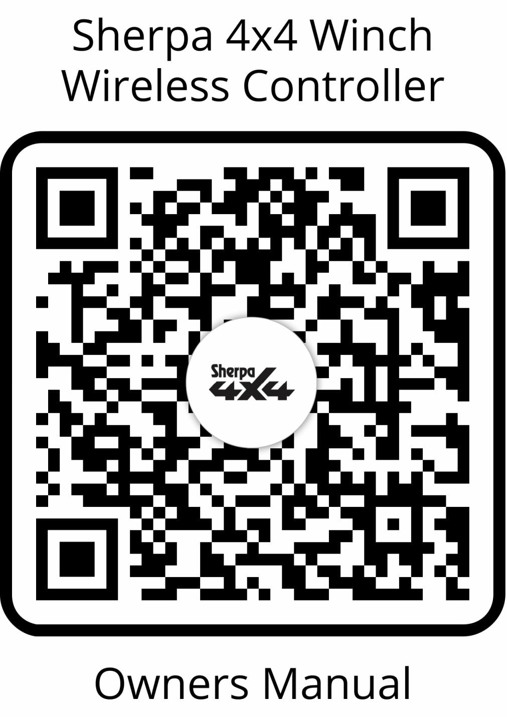 Sherpa 4x4 Wireless Remote Kit