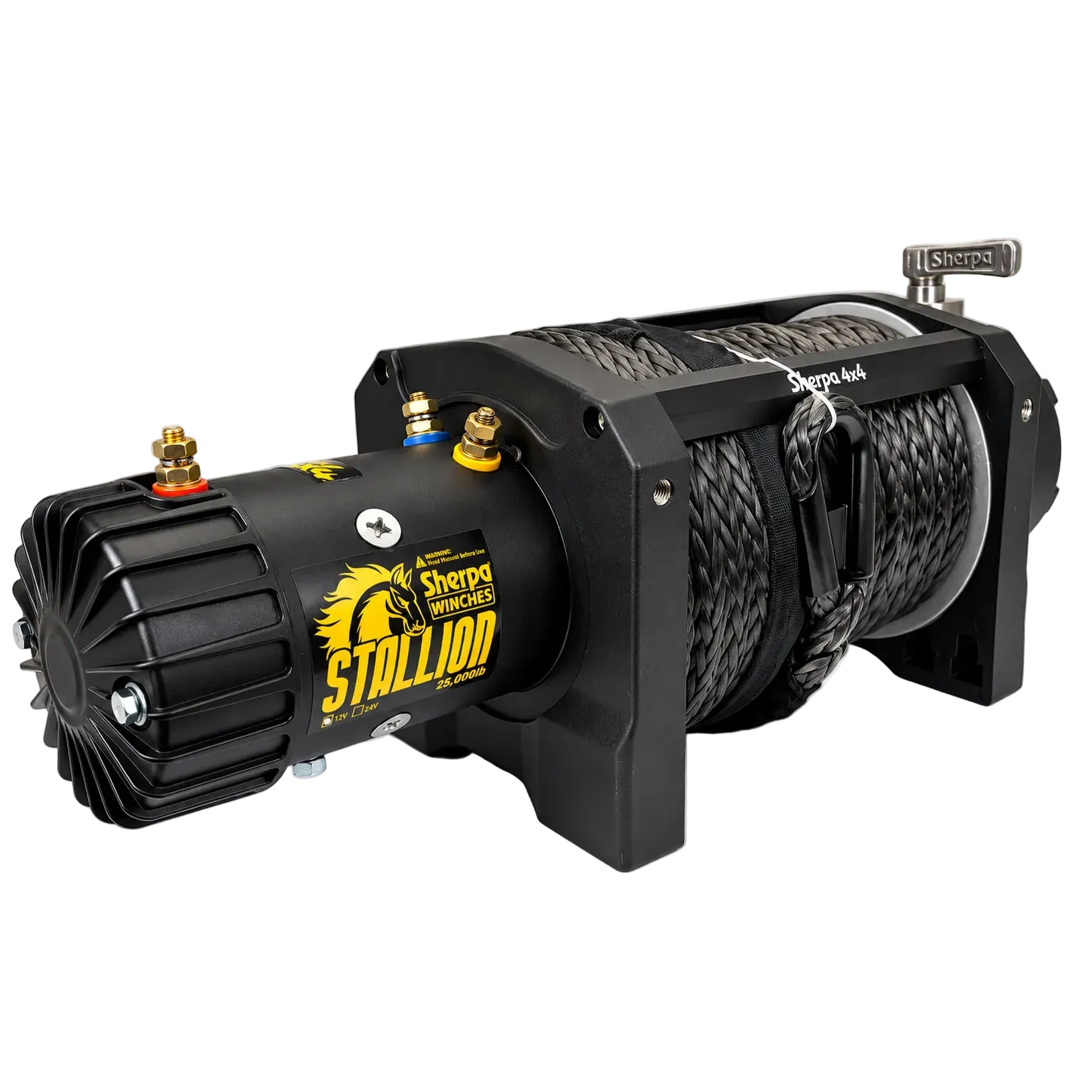 Sherpa 4x4 Black Edition 'Stallion' 25,000Lb Winch