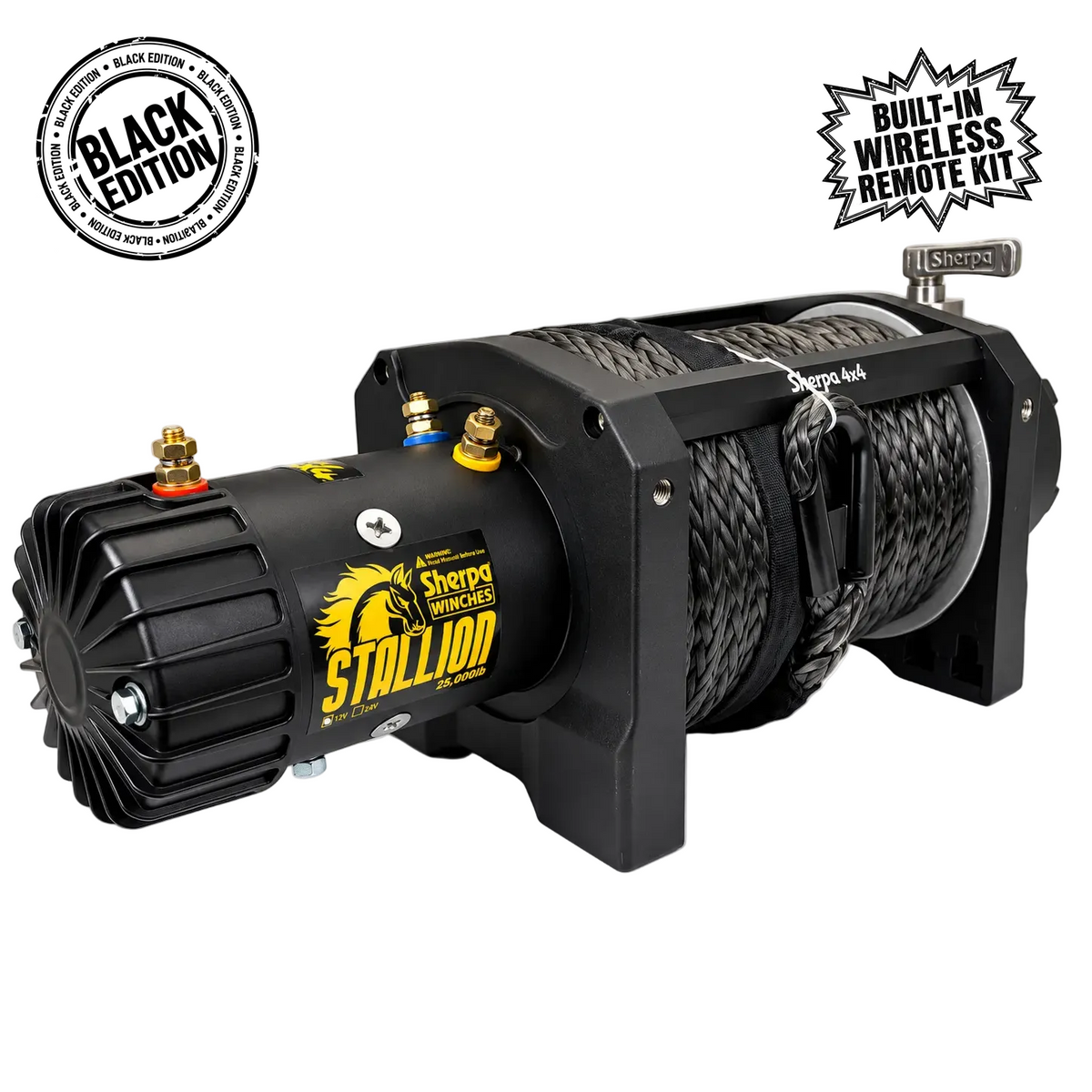 Sherpa 4x4 'Stallion' 25,000Lb Winch