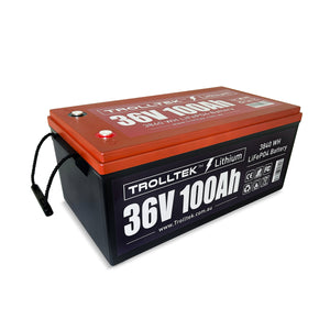 Trolltek™ 36V LiFePO4 Lithium Battery with Bluetooth app