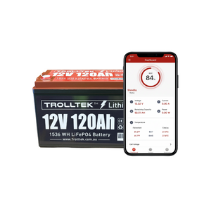 Trolltek™ 12V LiFePO4 Lithium Battery 4WD Bundle – Charge While Driving (DC)