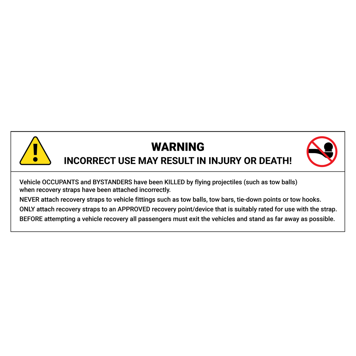 Sherpa 4x4 Recovery Soft Shackles