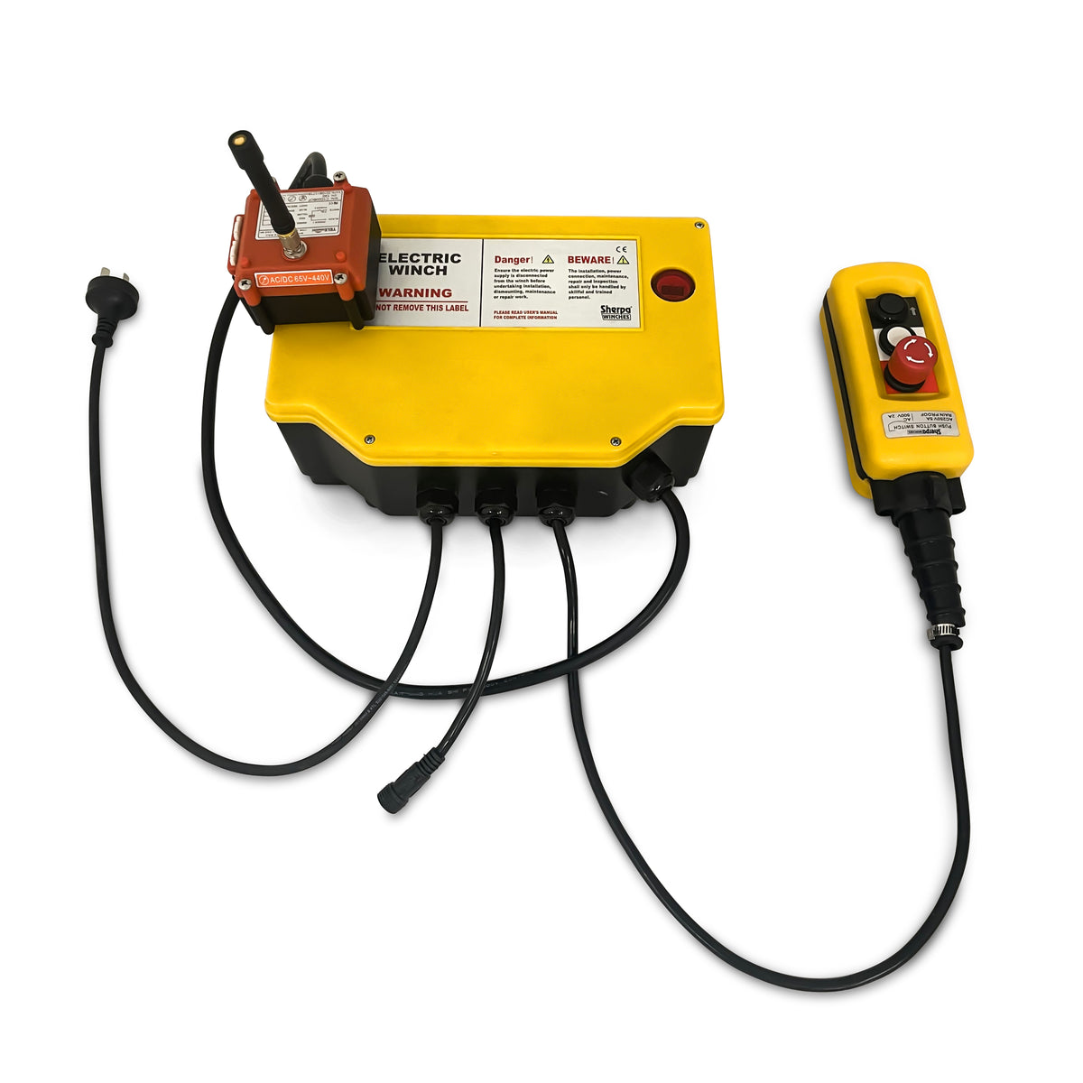 Sherpa ac winch control box