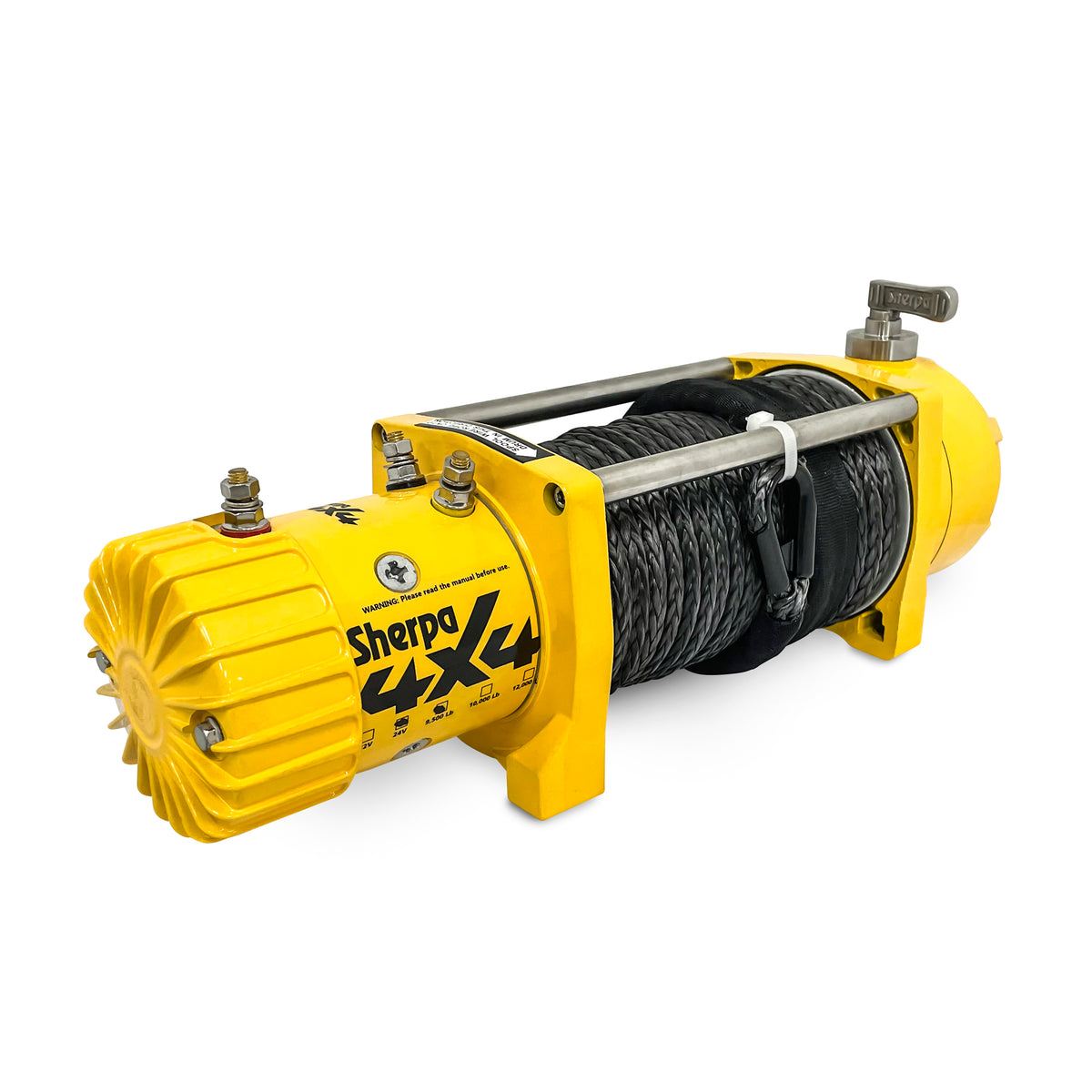 The Mustang 28m Dyneema rope 4WD winch Fits ARB, TJM bullbars