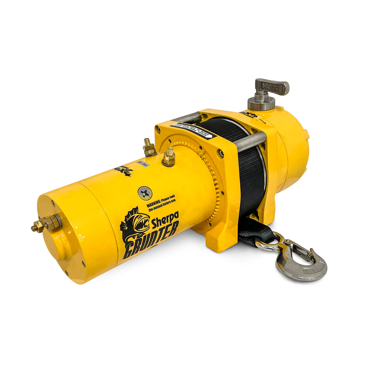 boat trailer winch sherpa hoist recovery marine