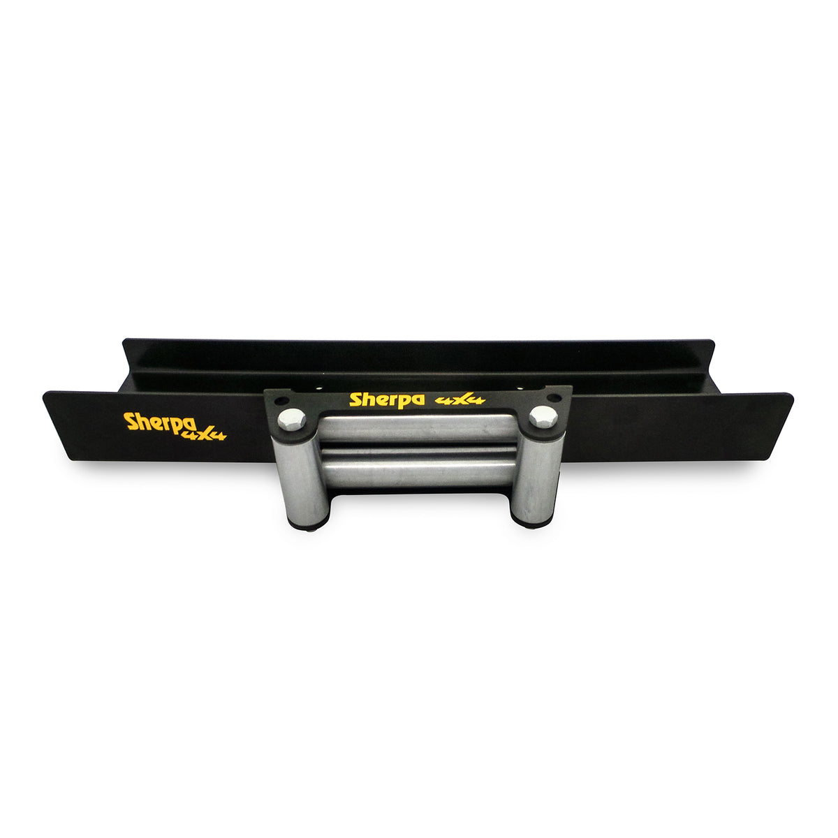 winch plate bracket with roller fairlead